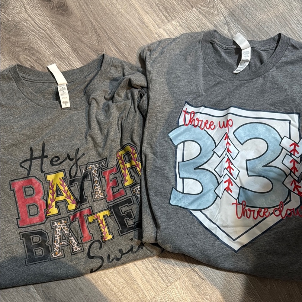 Baseball/softball graphic tees
